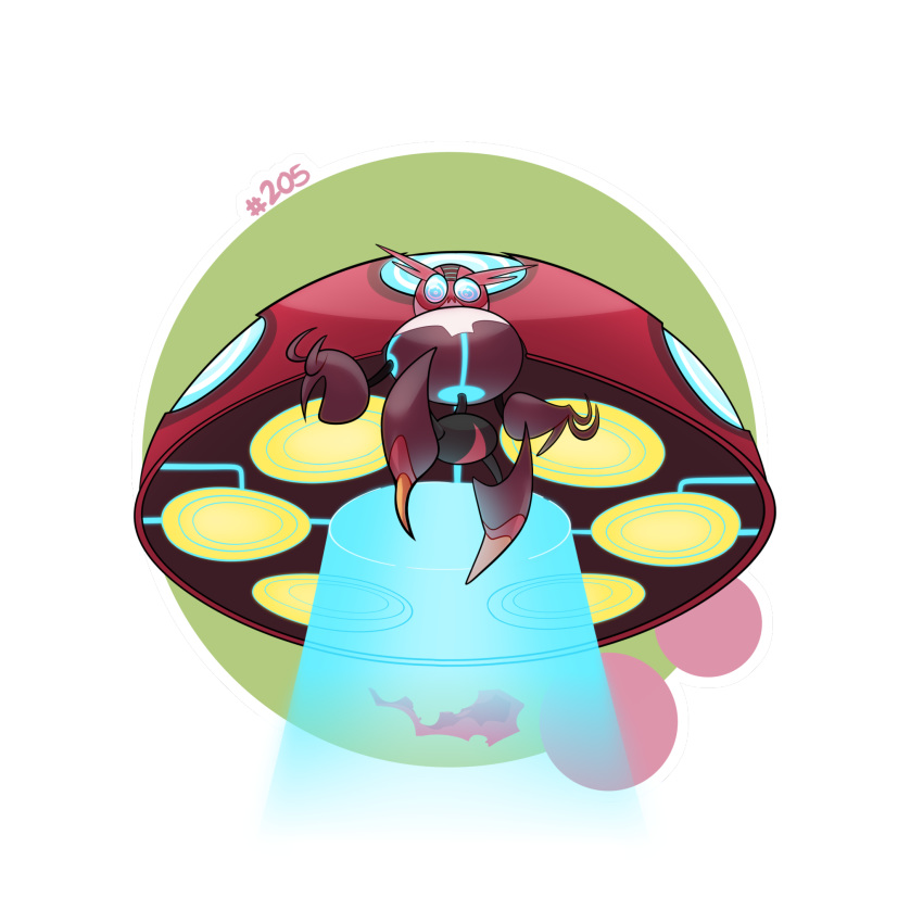 blue_eyes, commentary, creature, english_commentary, full_body, gen_8_pokemon, gigantamax, gigantamax_orbeetle
