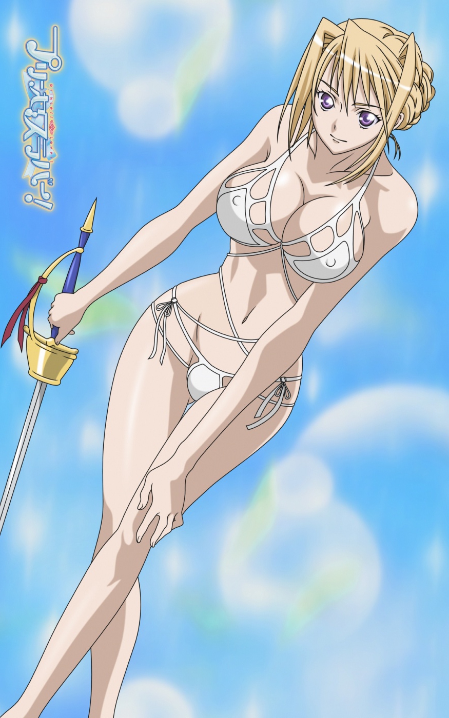 1girl, big_breasts, bikini, breasts, erect_nipples, looking_at_viewer, princess_lover, sylvia_van_hossen