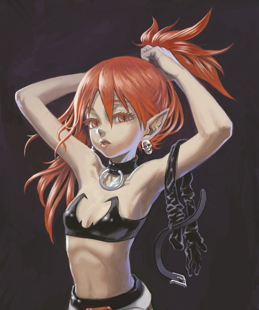 armpits, belt, choker, diolemonde, disgaea, disgaea_1, dressing, earrings