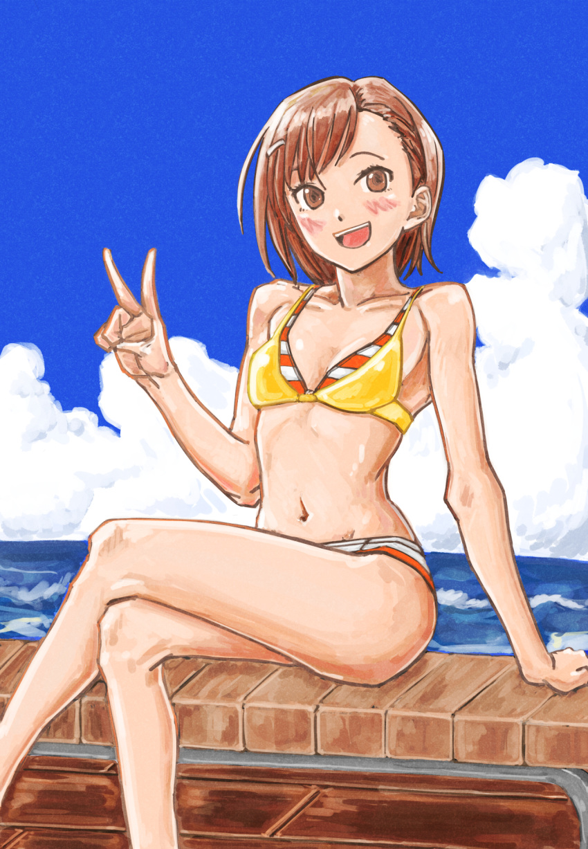 highres, misaka_mikoto, ooe_yamaken, to_aru_kagaku_no_railgun, to_aru_majutsu_no_index