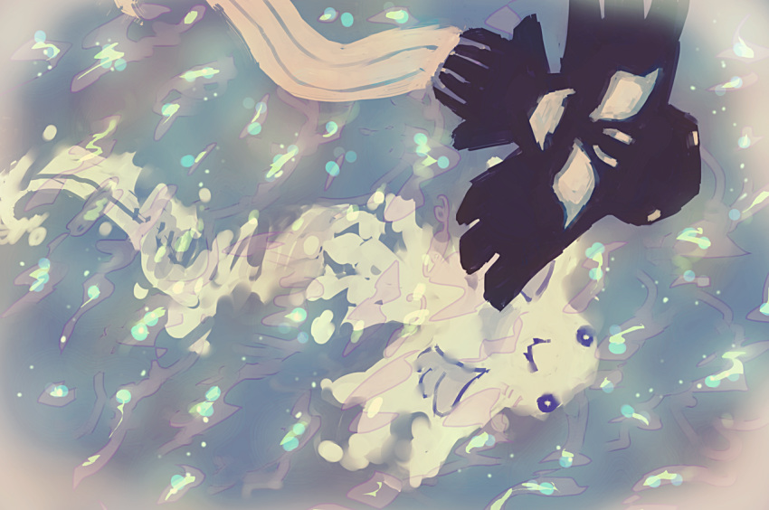 beta_pokemon, commentary, creature, english_commentary, flying, full_body, haneei_(mantine), hushcoil