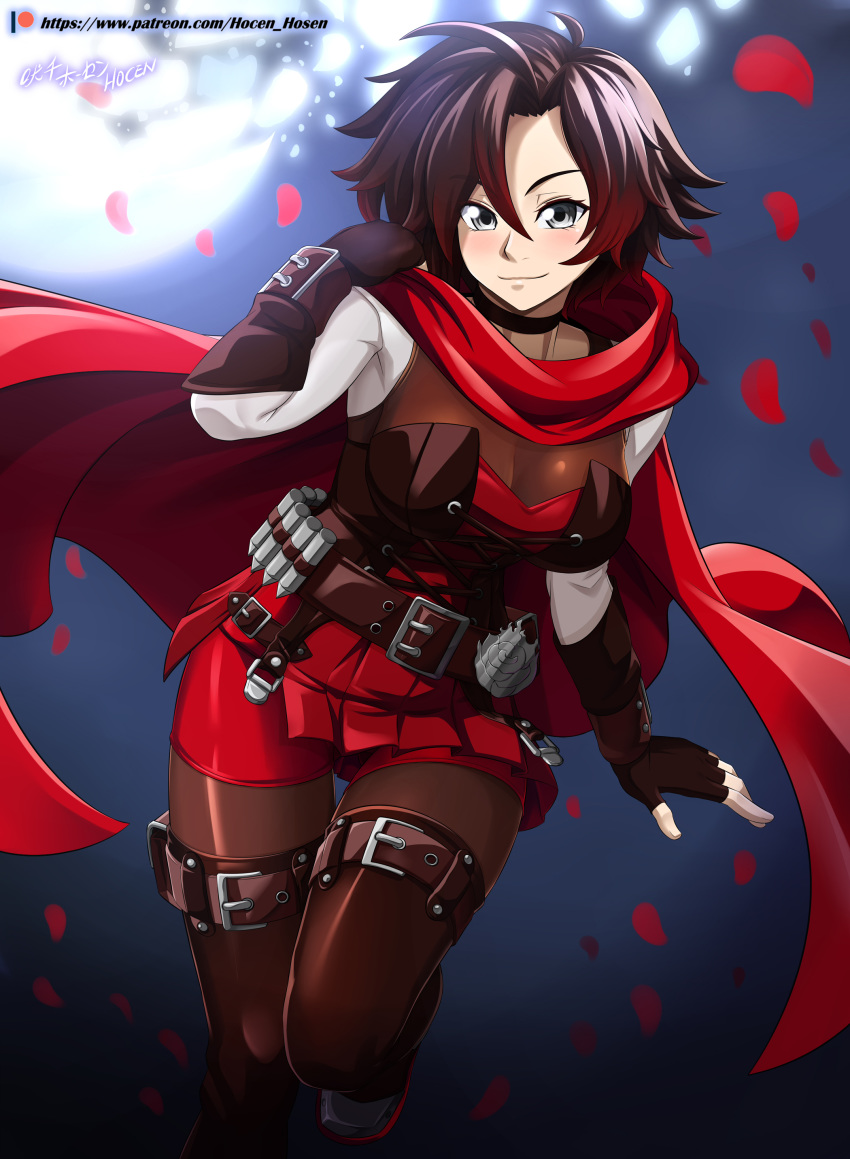 1girl, absurdres, ahoge, belt, belt_buckle, black_hair, blush, buckle