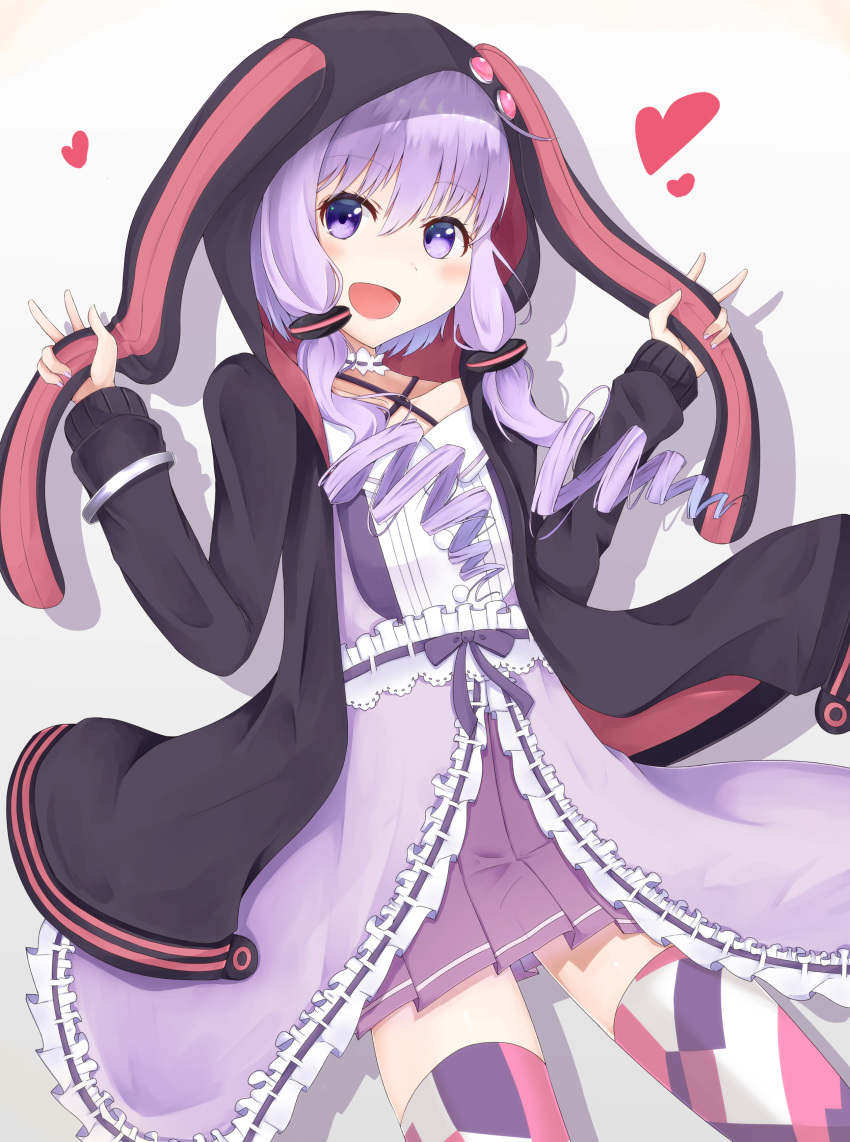 1girl, absurdres, animal_ears, collarbone, commentary, cowboy_shot, criss-cross_halter, double_v