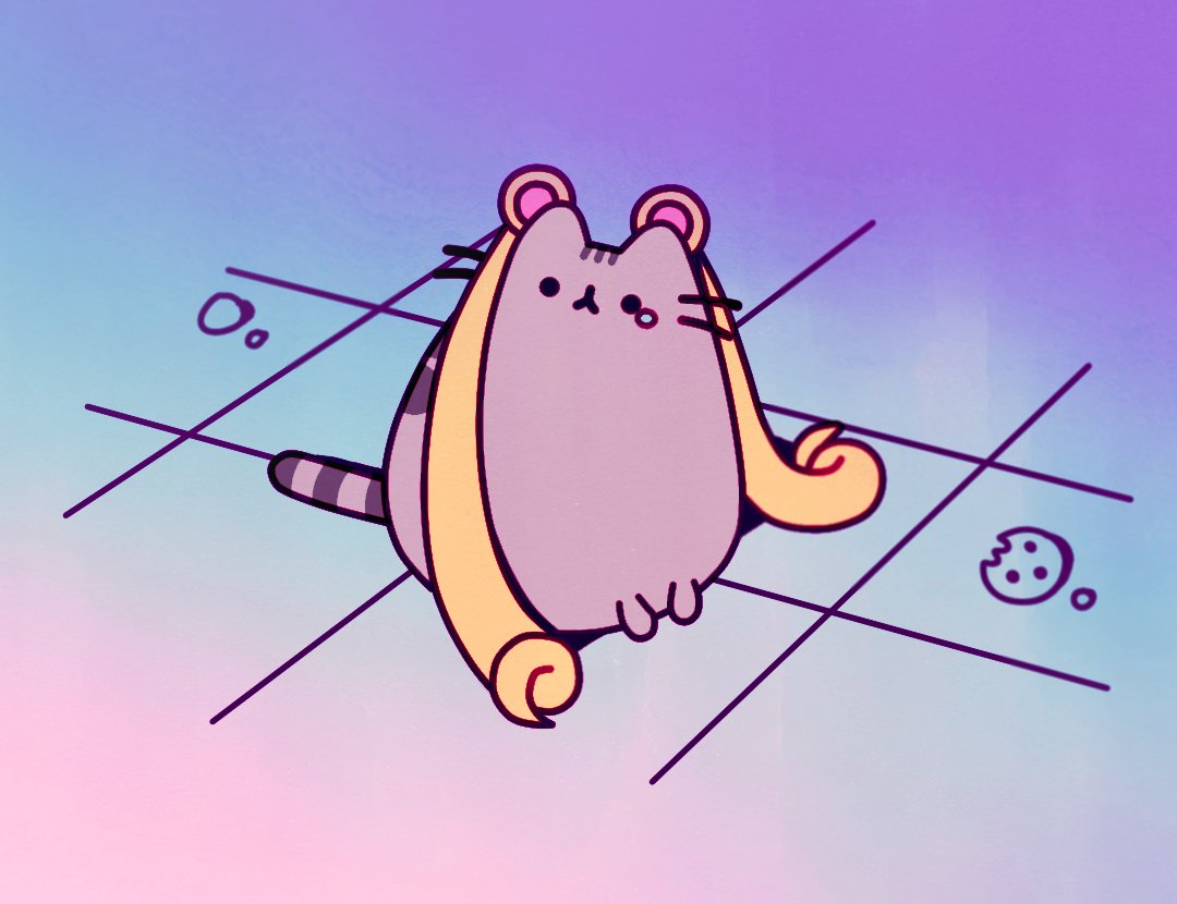 bishoujo_senshi_sailor_moon, cat, claire_belton, cosplay, derivative_work, double_bun, long_hair, meme, pusheen_the_cat, pusheen_the_cat_(series), sailor_moon, sailor_moon_(cosplay), sailor_moon_redraw_challenge, screencap_redraw