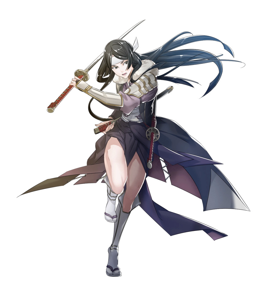 1girl, armor, bangs, black_hair, fire_emblem, fire_emblem_awakening, fire_emblem_heroes, full_body