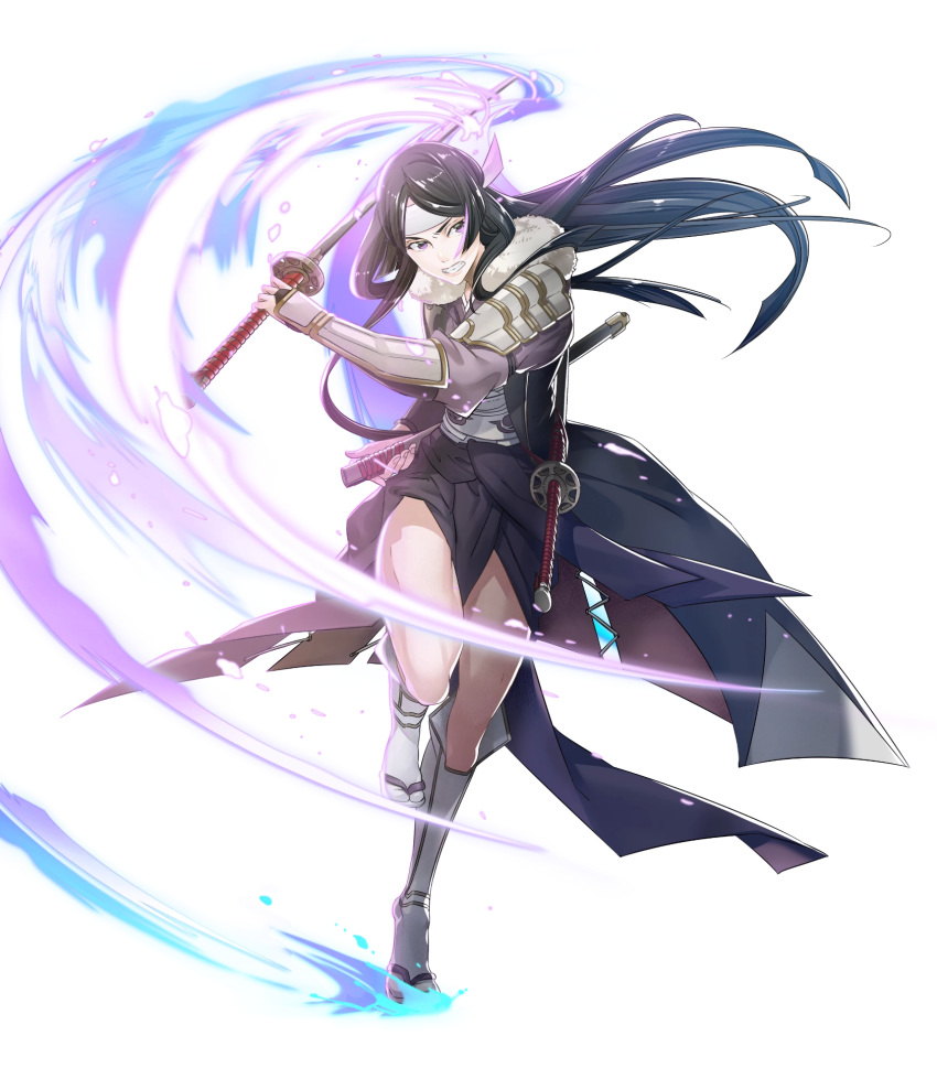 1girl, armor, bangs, black_hair, fire_emblem, fire_emblem_awakening, fire_emblem_heroes, full_body