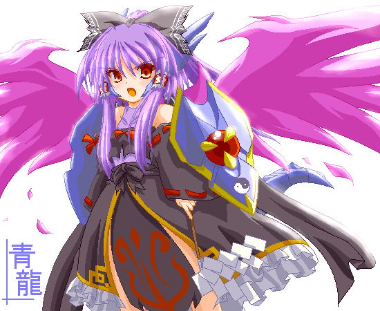 bow, gohei, hair_bow, hair_ornament, hakurei_reimu, japanese_clothes, long_hair, marimo_(artist)