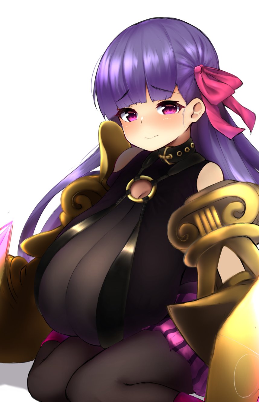 1girl, belt_collar, blush, breasts, choker, claw_(weapon), claws, collar