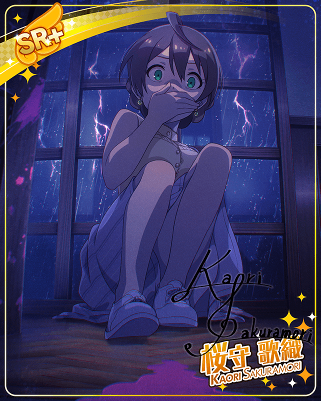 brown_hair, character_name, dress, frightened, green_eyes, idolmaster_million_live!_theater_days, sakuramori_kaori, short_hair