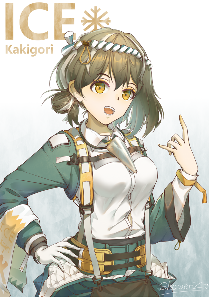 1girl, alternate_costume, arknights, artist_name, bangs, breasts, chinese_commentary, commentary_request