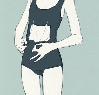 ayuko, one-piece_swimsuit, original, school_swimsuit, swimsuit, tsug