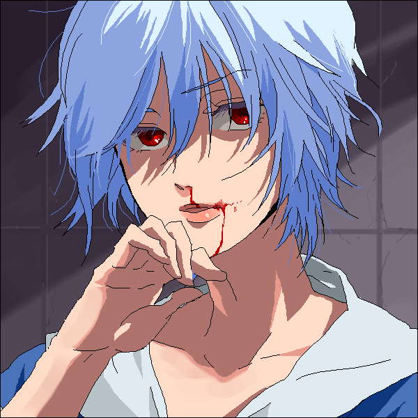 bad_id, blood, blue_hair, bruise, bruises, injury, mayumio, neon_genesis_evangelion