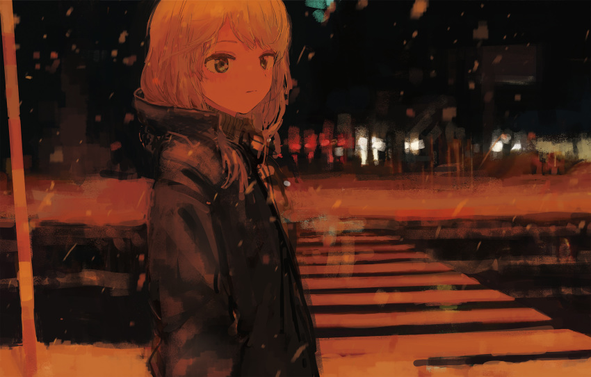 1girl, absurdres, aikatsu!, aikatsu!_(series), as4kla, blurry, bokeh, character_request
