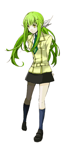 cc, code_geass, green_hair, logicon, long_hair, school_uniform, yellow_eyes