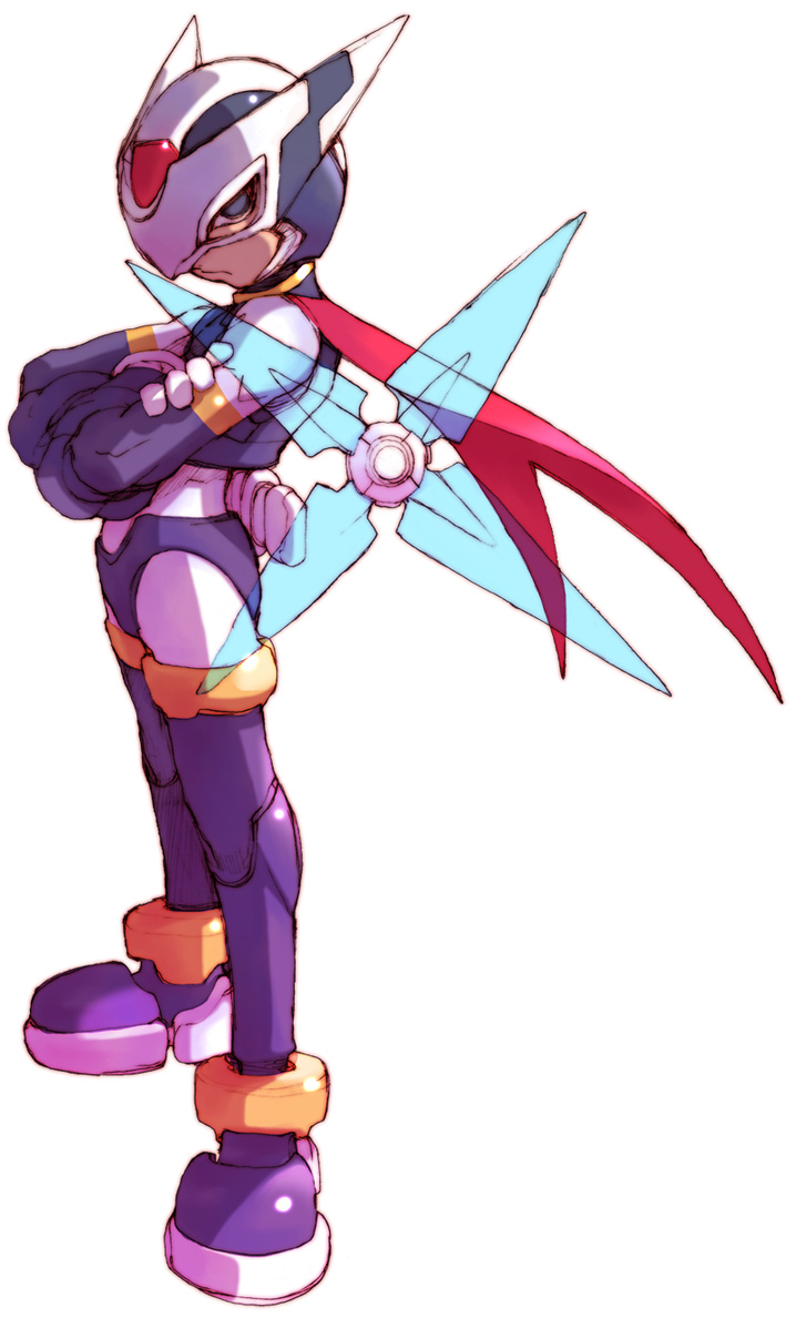 boots, capcom, helmet, mega_man_(series), mega_man_zero_(series), nakayama_tooru, official_art, phantom