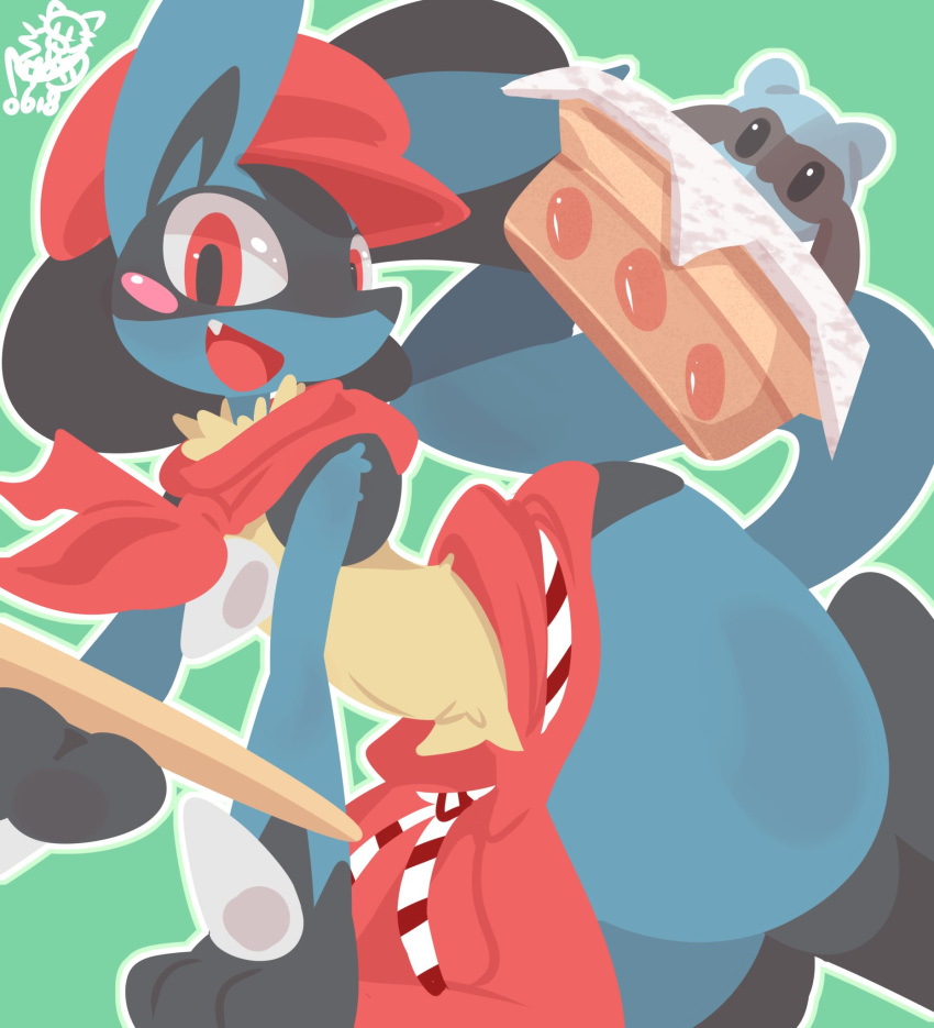 1boy, all_fours, animal_ears, apron, basket, blush, blush_stickers, cabbie_hat