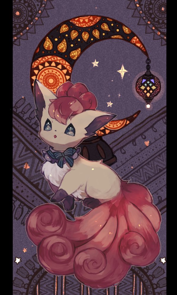 blue_eyes, bow, bowtie, commentary_request, crescent, detached_collar, full_body, gen_1_pokemon