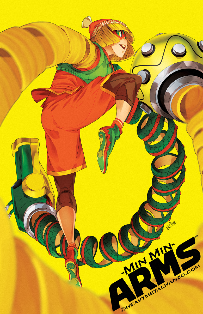 1girl, al_bhed_eyes, ankle_socks, arms_(game), artist_name, bangs, beanie, blonde_hair