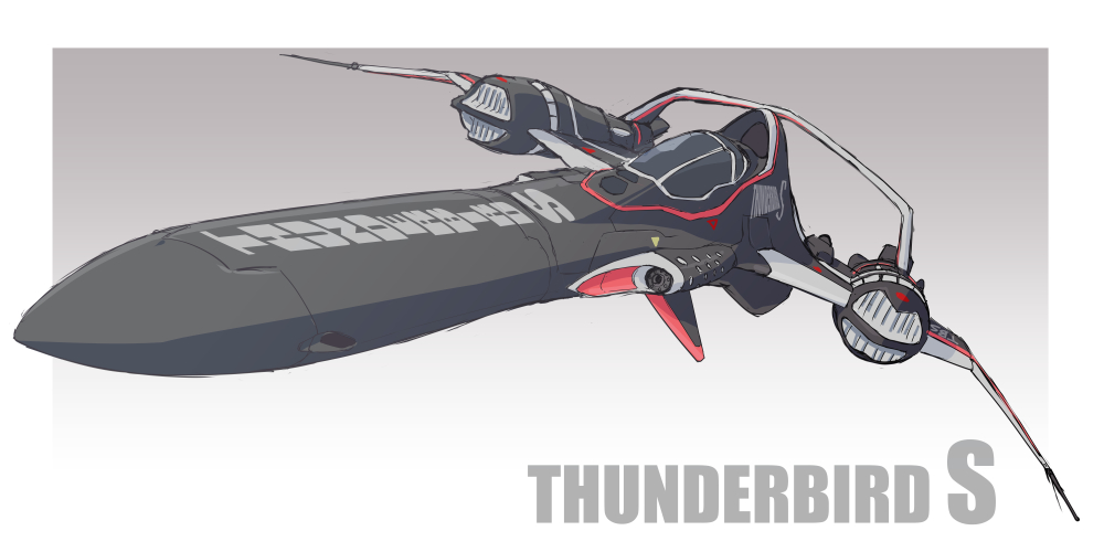 aircraft, airplane, character_name, fighter_jet, flying, gradient, gradient_background, grey_background