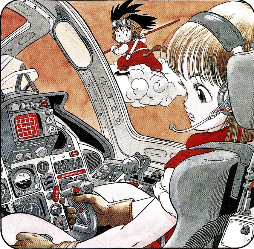 1boy, 1girl, aircraft, airplane, airplane_interior, bangs, black_footwear, black_hair