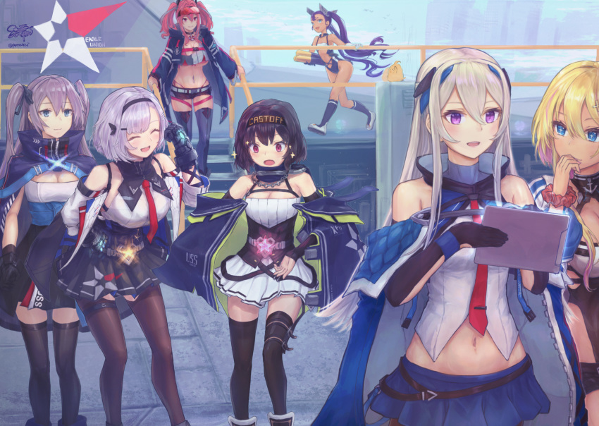 absurdres, azur_lane, bluegill_(azur_lane), bremerton_(azur_lane), casablanca_(azur_lane), commentary_request, cooper_(azur_lane), eicam