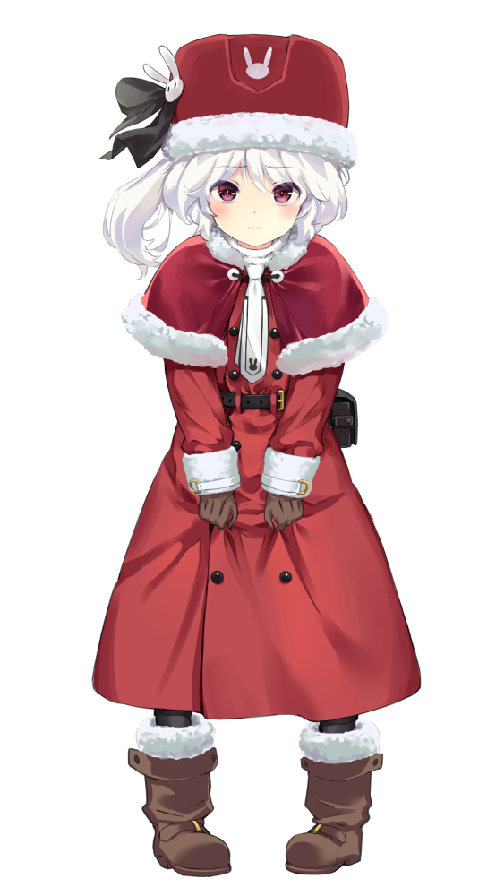 1girl, ash_arms, belt, black_belt, black_bow, black_gloves, boots, bow