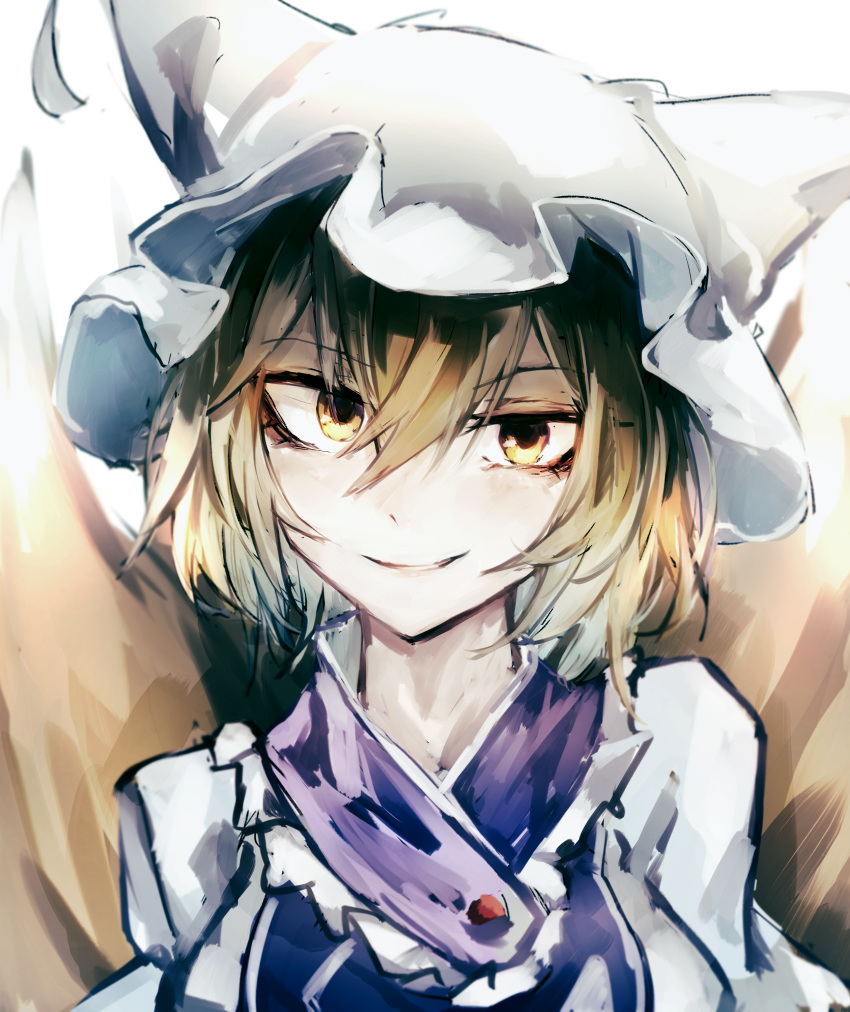 1girl, absurdres, bangs, blonde_hair, closed_mouth, collarbone, dress, eyebrows_visible_through_hair