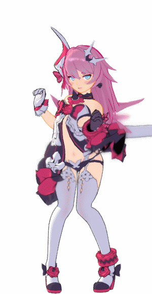 1girl, 3d, animated, animated_gif, artist_request, black_gloves, blue_eyes, gloves