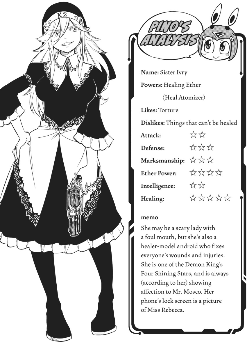 android, breasts, character_profile, eden's_zero, manga, mashima_hiro, nun, sister_ivry