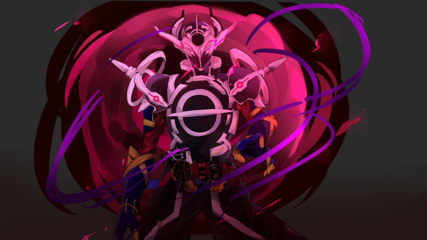 1boy, absurdres, armor, black_hole, breastplate, claws, energy, energy_rings