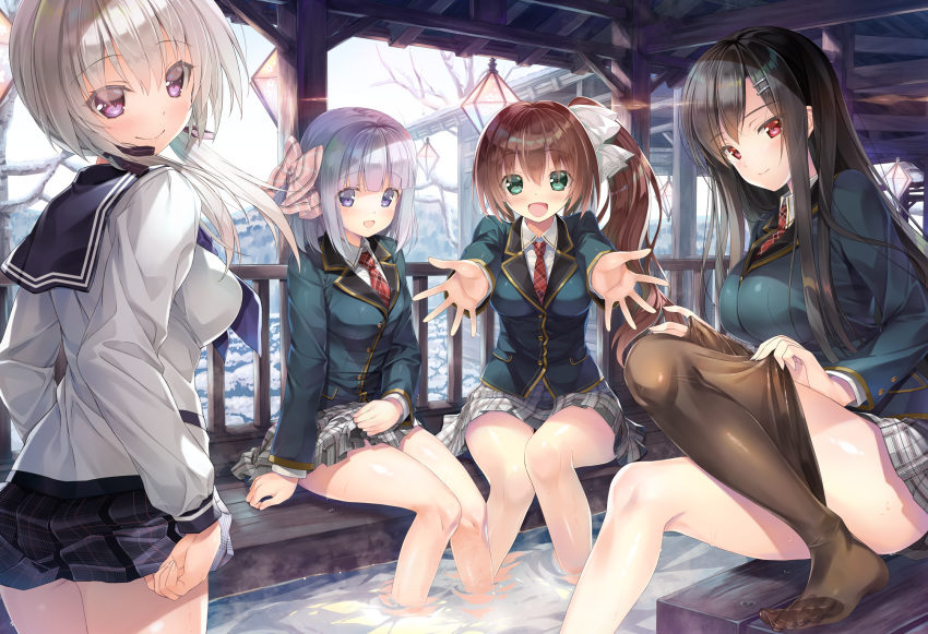 game_cg, highres, kakegawa_hazuki, kiba_satoshi, kinomiya_nanoka, maisaka_mai, official_art, omaezaki_yuu, study_steady