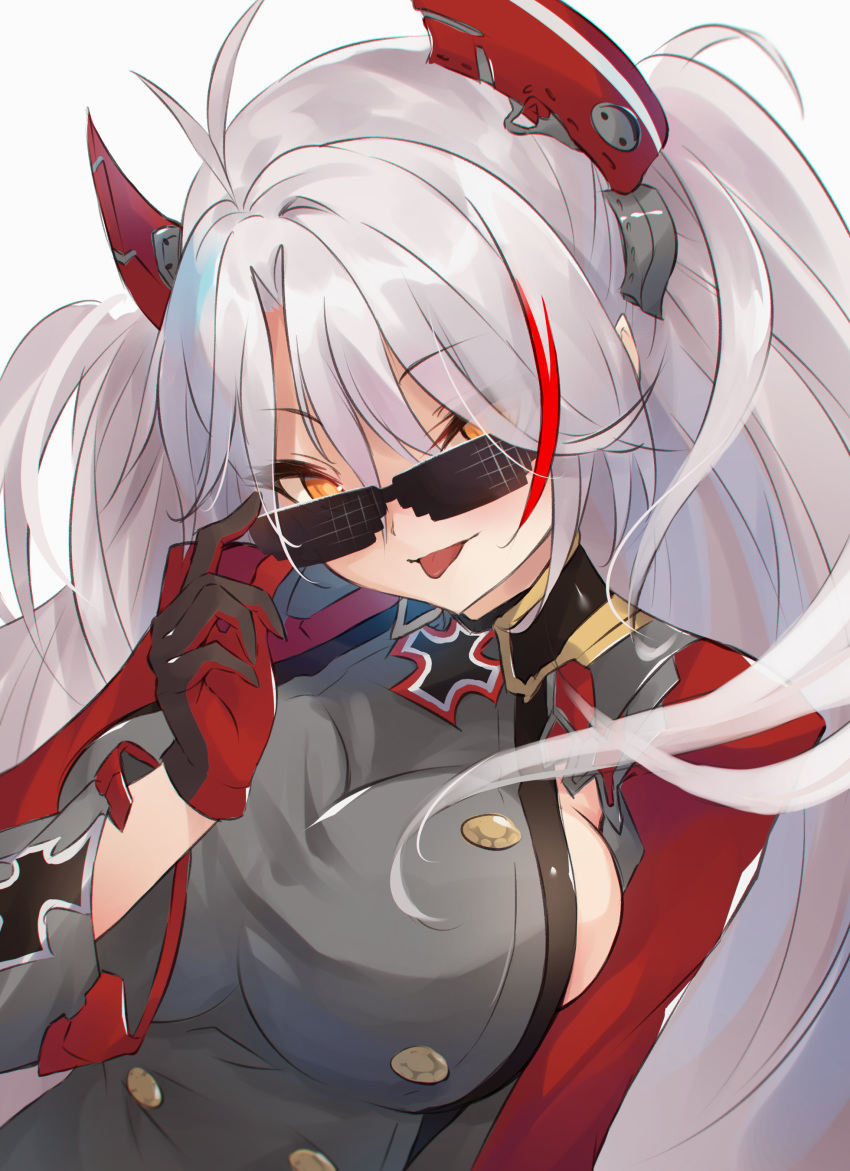 absurdres, antenna_hair, azur_lane, bangs, deal_with_it, diieru, headgear, highres