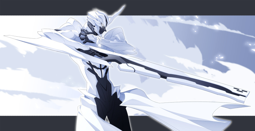 1boy, bodysuit, bracelet, commentary_request, glowing, glowing_eyes, gun, highres
