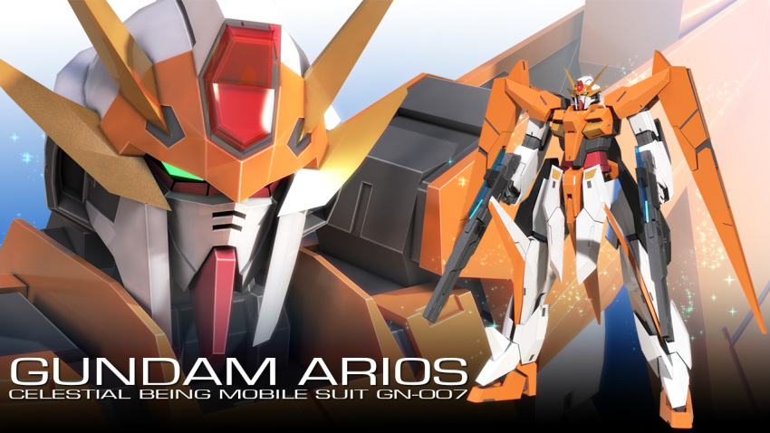 character_name, dual_wielding, fake_box_art, green_eyes, gun, gundam, gundam_00, gundam_arios