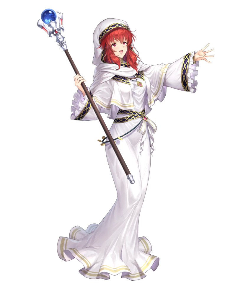 1girl, dress, fire_emblem, fire_emblem:_mystery_of_the_emblem, fire_emblem_heroes, full_body, highres, holding