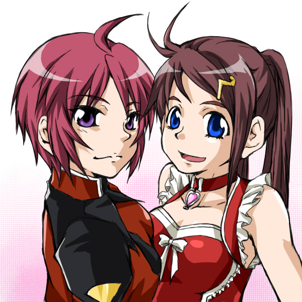 crossover, gravion, gundam, gundam_seed, gundam_seed_destiny, gusuku_luna, lunamaria_hawke, namako_nowata