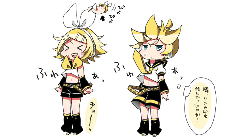 >_<, 1boy, 1girl, arm_warmers, asaiasa0, bangs, bare_shoulders, black_collar