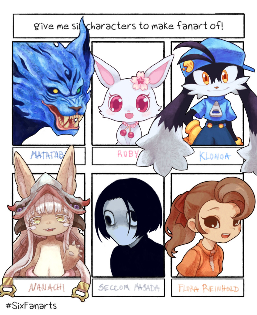 1other, 2boys, 2girls, :3, absurdres, animal_ears, antenna_hair, backwards_hat