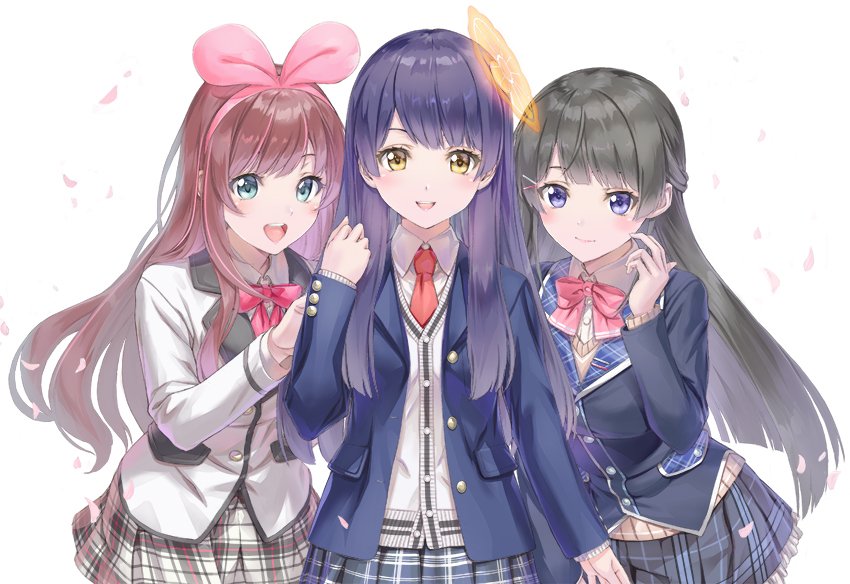 alternate_costume, asymmetrical_bangs, bangs, black_hair, black_jacket, blazer, blue_eyes, blue_hair