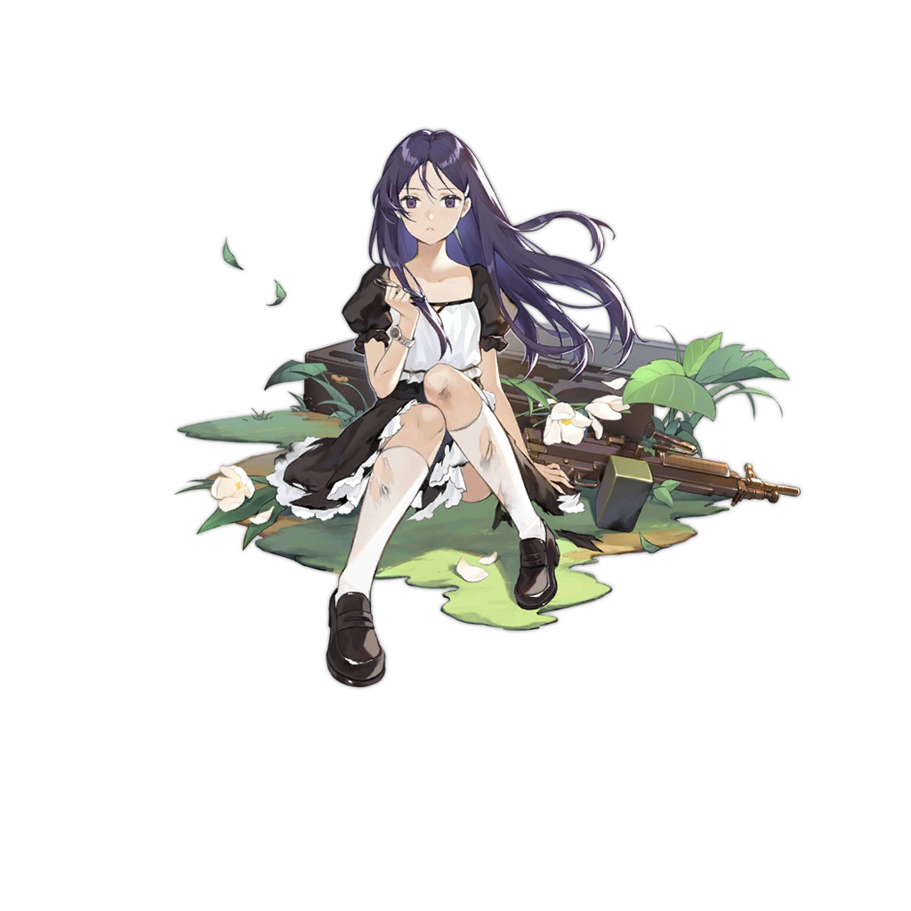 1girl, alternate_costume, bangs, black_dress, black_eyes, blue_hair, brown_footwear, claes