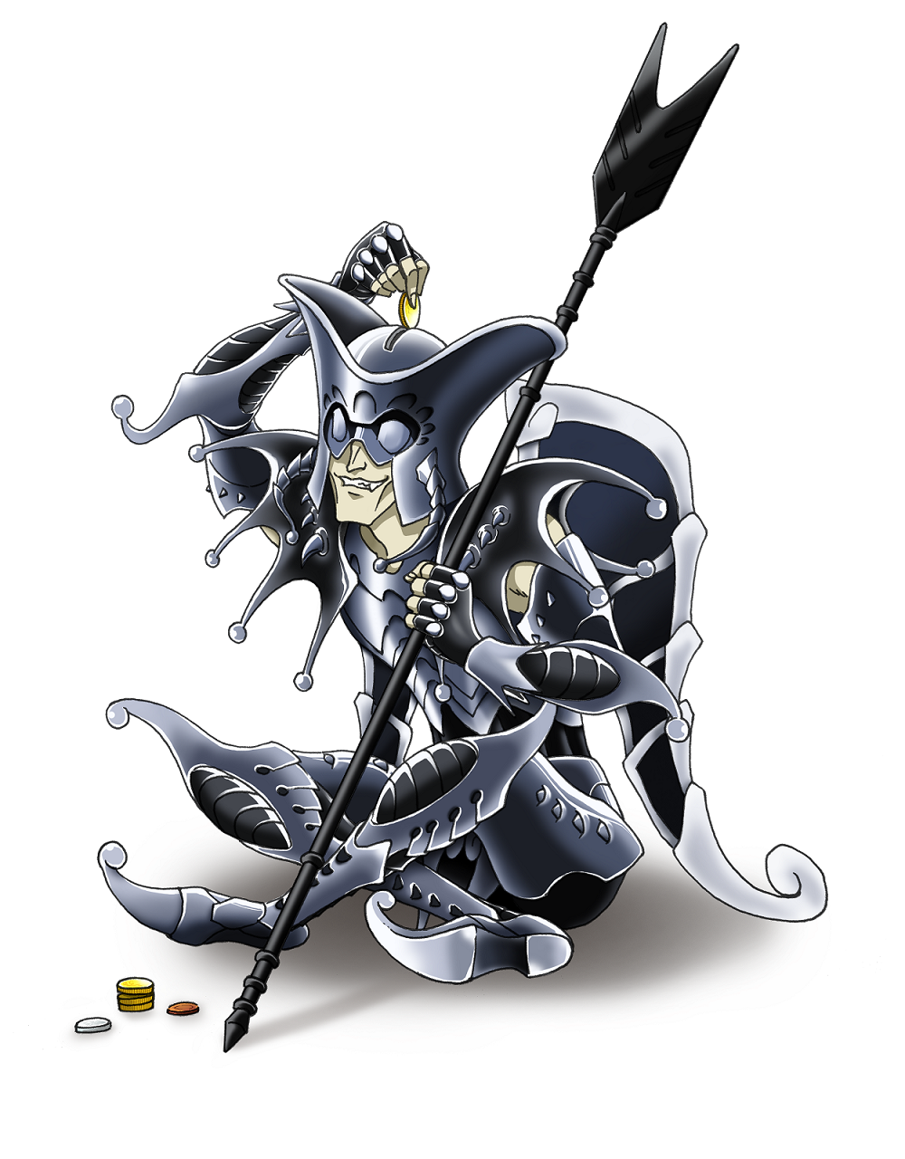 1boy, acheron_charon, armor, ba_(artist), digital_art, male, male_focus, saint_seiya, simple_background, solo