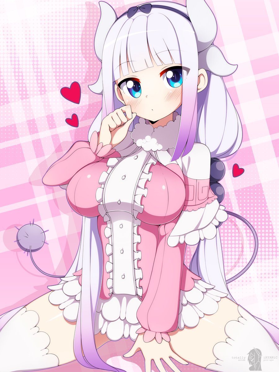 1girl, bangs, beads, blue_eyes, blunt_bangs, blush, capelet, dragon_girl