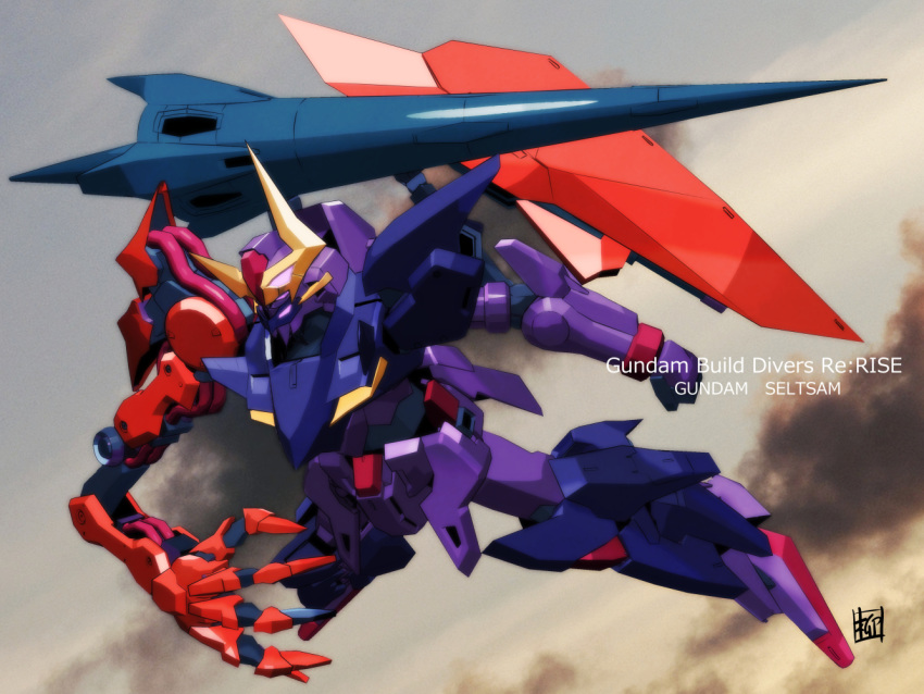 character_name, copyright_name, extra_eyes, flying, gundam, gundam_build_divers, gundam_build_divers_re:rise, gundam_seltsam