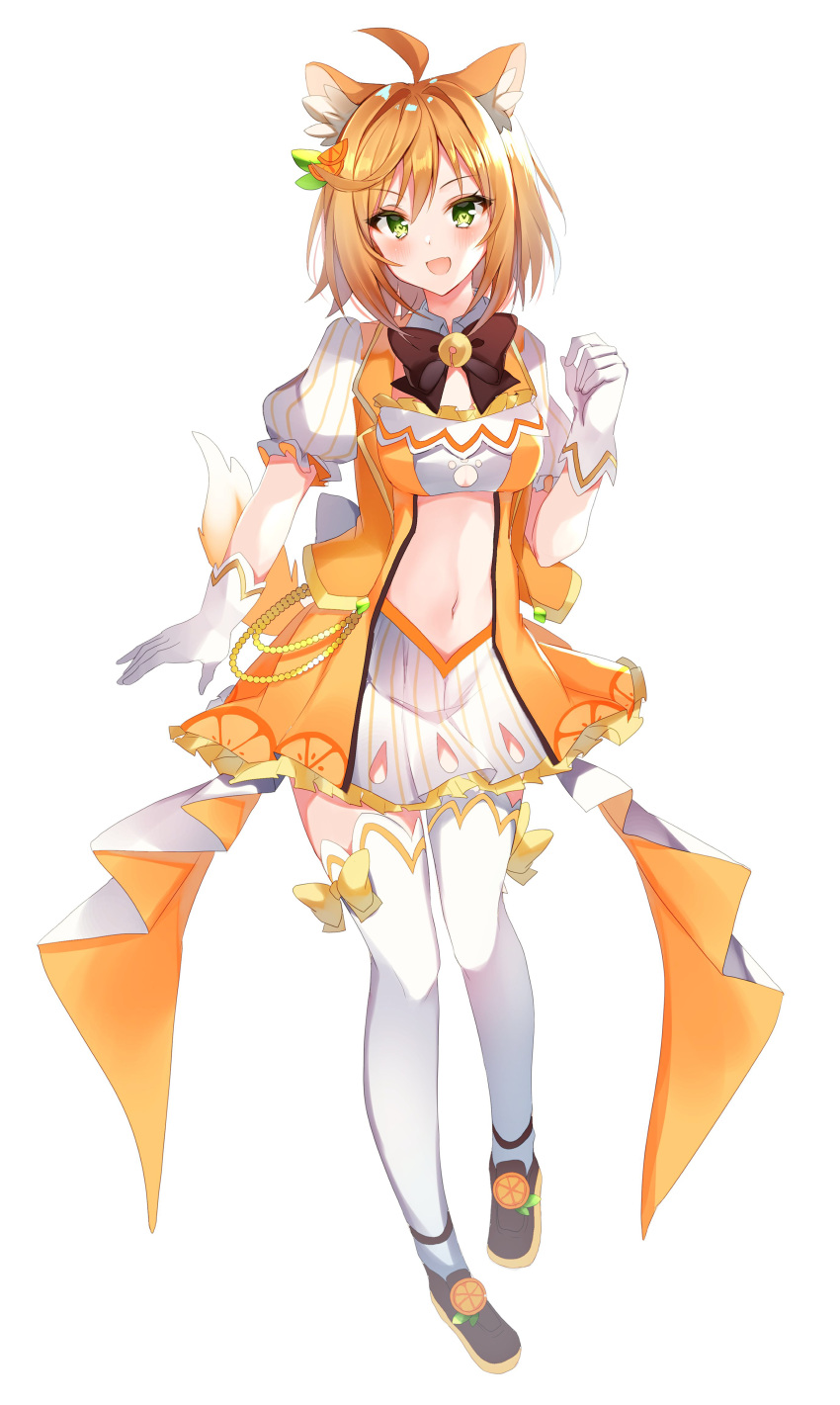 1girl, absurdres, ahoge, animal_ears, bangs, blush, bow, breasts