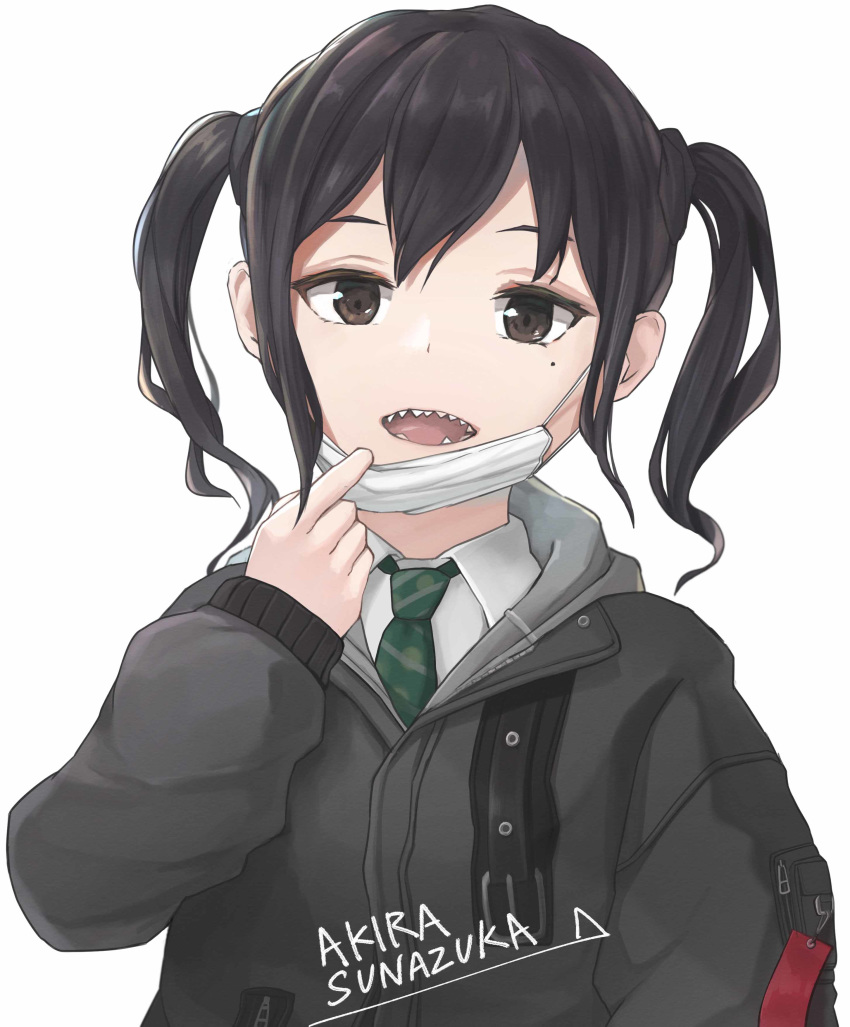 1girl, absurdres, black_eyes, black_hair, character_name, commentary, debi, highres