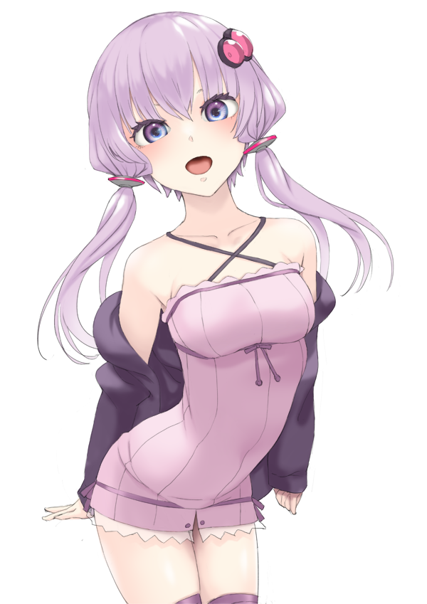 1girl, :d, akahara_tyun, bangs, blush, collarbone, cowboy_shot, criss-cross_halter
