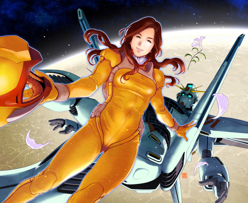 1girl, album_cover, aqua_eyes, brown_eyes, cecily_fairchild, cecily_fairchild_(cosplay), cosplay, cover