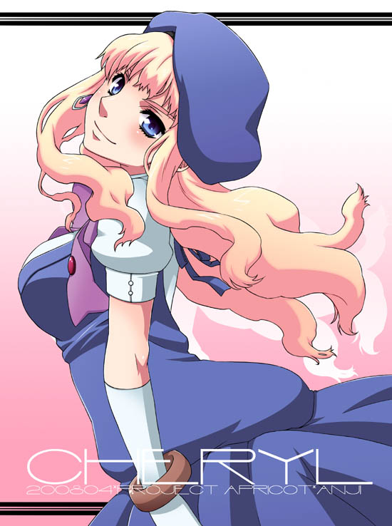 blue_eyes, earrings, gloves, hat, iuro, jewelry, kurootoko, long_hair