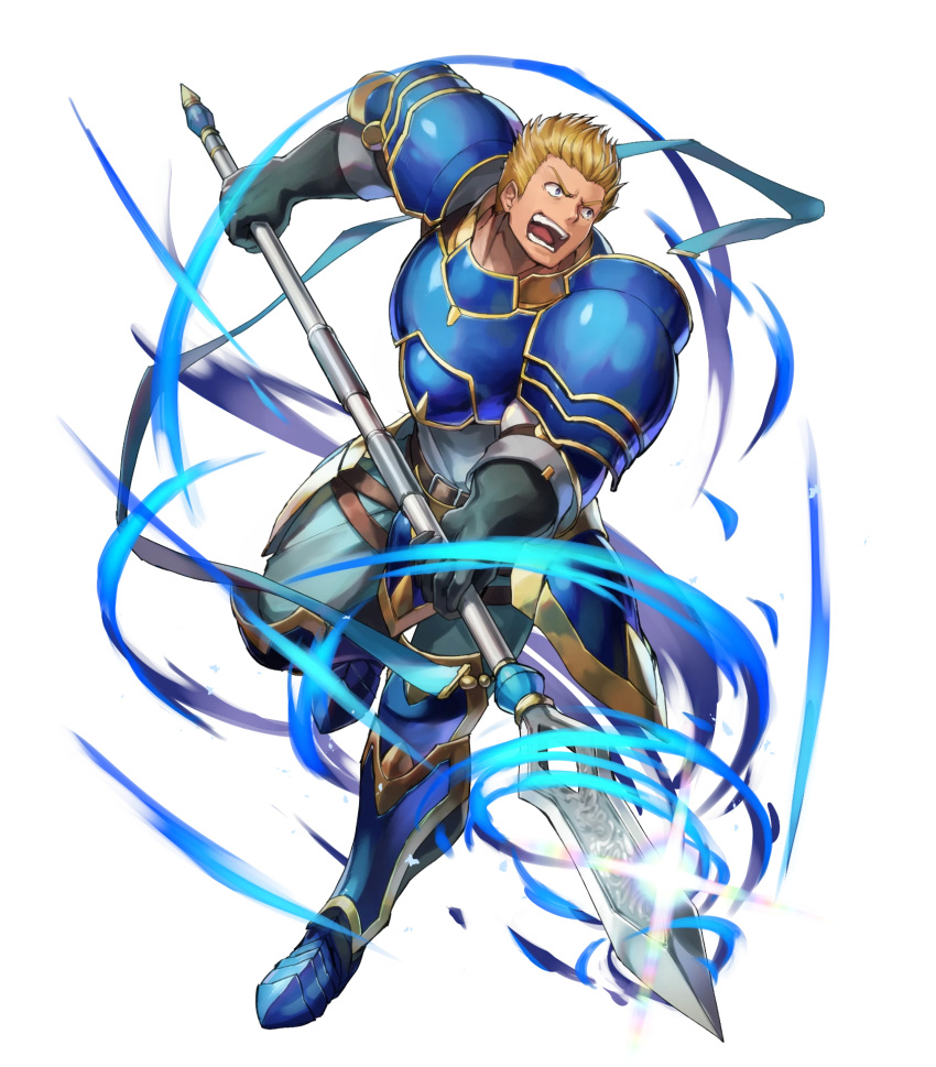 1boy, belt, blonde_hair, blue_eyes, boots, dai-xt, fire_emblem, fire_emblem:_path_of_radiance