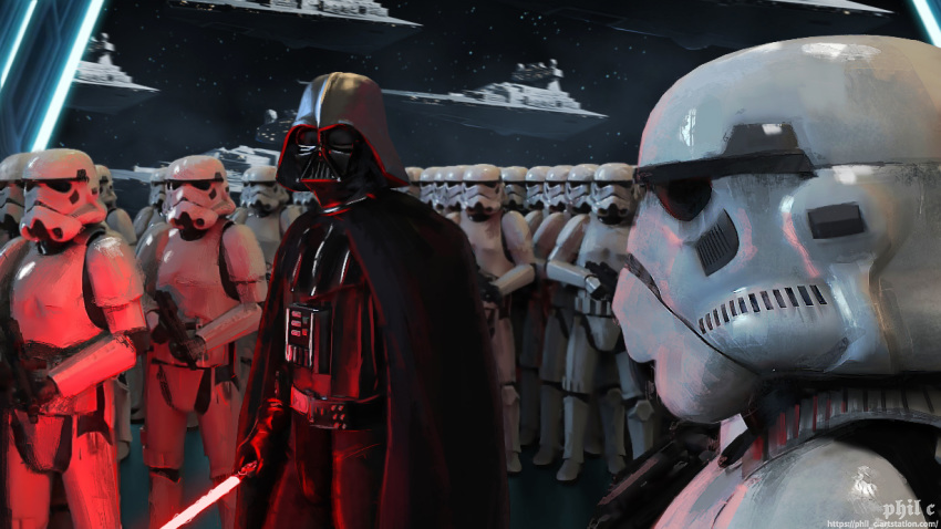 6+boys, artist_name, black_cape, cape, commentary, darth_vader, energy_sword, full_body